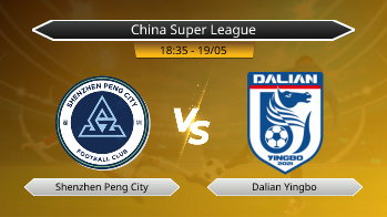China Super League Shenzhen Peng City VS Dalian Yingbo