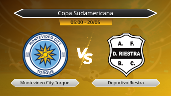 Copa Sudamericana Montevideo City Torque VS Deportivo Riestra