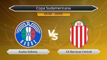 Copa Sudamericana Audax Italiano VS CA Barracas Central