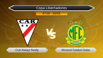 Copa Libertadores Club Always Ready VS Mirassol Futebol Clube