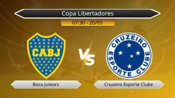 Copa Libertadores Boca Juniors VS Cruzeiro Esporte Clube