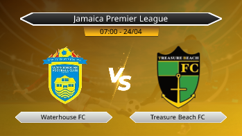 Jamaica Premier League Waterhouse FC VS Treasure Beach FC