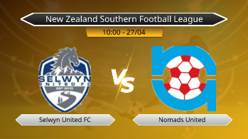 New Zealand Southern Football League Selwyn United FC VS Nomads United