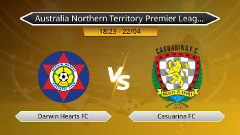 Australia Northern Territory Premier League Darwin Hearts FC VS Casuarina FC