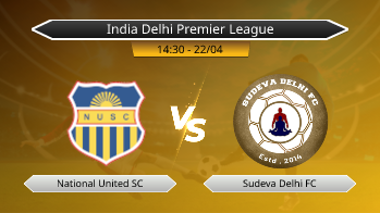 India Delhi Premier League National United SC VS Sudeva Delhi FC