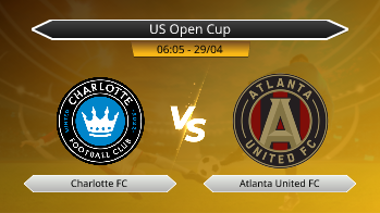 US Open Cup Charlotte FC VS Atlanta United FC