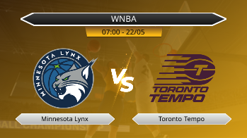WNBA Minnesota Lynx VS Toronto Tempo