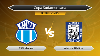 Copa Sudamericana CSD Macara VS Alianza Atletico