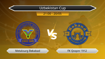 Uzbekistan Cup Metalourg Bekabad VS FK Qoqon 1912
