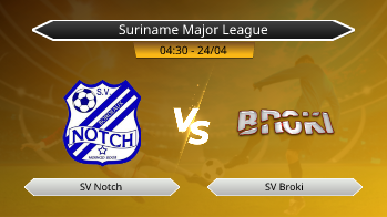 Suriname Major League SV Notch VS SV Broki