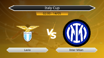 Italy Cup Lazio VS Inter Milan
