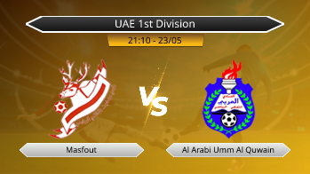 UAE 1st Division Masfout VS Al Arabi Umm Al Quwain