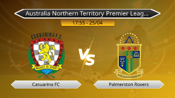 Australia Northern Territory Premier League Casuarina FC VS Palmerston Rovers