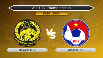 AFF U17 Championship - Malaysia U17 vs Vietnam U17