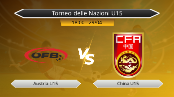 Torneo delle Nazioni U15 Austria U15 VS China U15