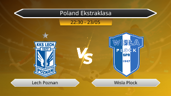 Poland Ekstraklasa Lech Poznan VS Wisla Plock
