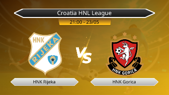 Croatia HNL League HNK Rijeka VS HNK Gorica