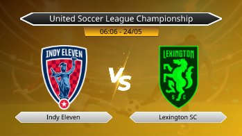United Soccer League Championship Indy Eleven VS Lexington SC