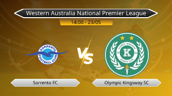 Western Australia National Premier League Sorrento FC VS Olympic Kingsway SC