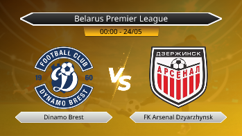 Belarus Premier League Dinamo Brest VS FK Arsenal Dzyarzhynsk