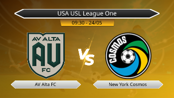 USA USL League One AV Alta FC VS New York Cosmos