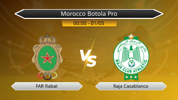 Morocco Botola Pro FAR Rabat VS Raja Casablanca