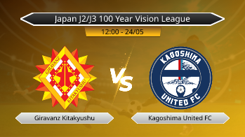 Japan J2/J3 100 Year Vision League Giravanz Kitakyushu VS Kagoshima United FC