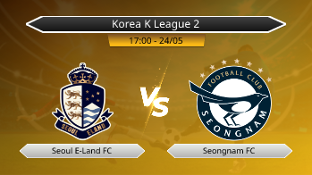 Korea K League 2 Seoul E-Land FC VS Seongnam FC