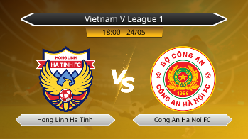 Vietnam V League 1 - Hong Linh Ha Tinh vs Cong An Ha Noi FC
