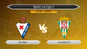 Spain La Liga 2 SD Eibar VS Cordoba CF