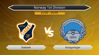 Norway 1st Division Stabaek VS Kongsvinger