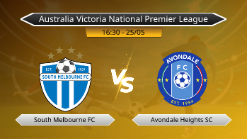 Australia Victoria National Premier League South Melbourne FC VS Avondale Heights SC