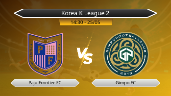 Korea K League 2 Paju Frontier FC VS Gimpo FC