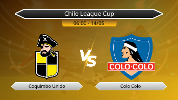 Chile League Cup Coquimbo Unido VS Colo Colo