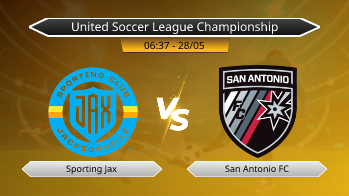 United Soccer League Championship Sporting Jax VS San Antonio FC