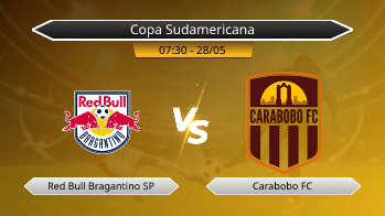 Copa Sudamericana Red Bull Bragantino SP VS Carabobo FC
