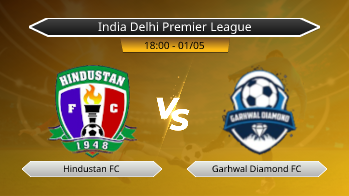 India Delhi Premier League Hindustan FC VS Garhwal Diamond FC