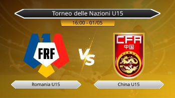 Torneo delle Nazioni U15 Romania U15 VS China U15