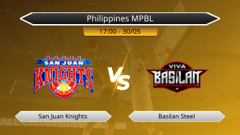 Philippines MPBL San Juan Knights VS Basilan Steel