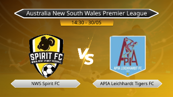 Australia New South Wales Premier League NWS Spirit FC VS APIA Leichhardt Tigers FC