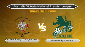 Australia Victoria National Premier League Caroline Springs George Cross FC VS Green Gully Cavaliers