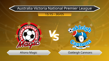 Australia Victoria National Premier League Altona Magic VS Oakleigh Cannons