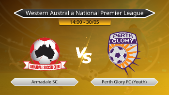 Western Australia National Premier League Armadale SC VS Perth Glory FC (Youth)