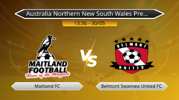 Australia Northern New South Wales Premier League Maitland FC VS Belmont Swansea United FC
