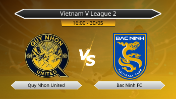 Vietnam V League 2 Quy Nhon United VS Bac Ninh FC