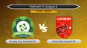Vietnam V League 2 Truong Tuoi Dong Nai FC VS Dong Tam Long An FC