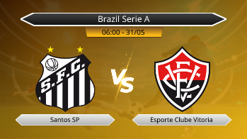 Brazil Serie A - Santos SP vs Esporte Clube Vitoria