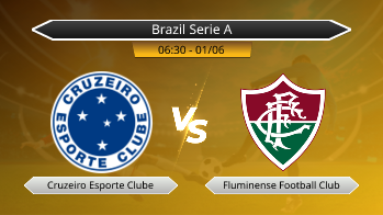 Brazil Serie A - Cruzeiro Esporte Clube vs Fluminense Football Club