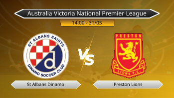 Australia Victoria National Premier League St Albans Dinamo VS Preston Lions