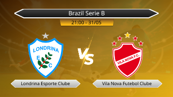 Brazil Serie B Londrina Esporte Clube VS Vila Nova Futebol Clube